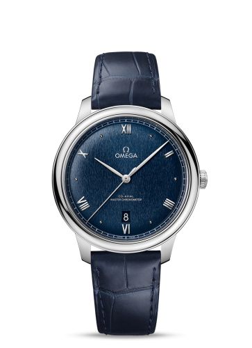 Omega De Ville Master Chronometer Stainless Steel / Blue